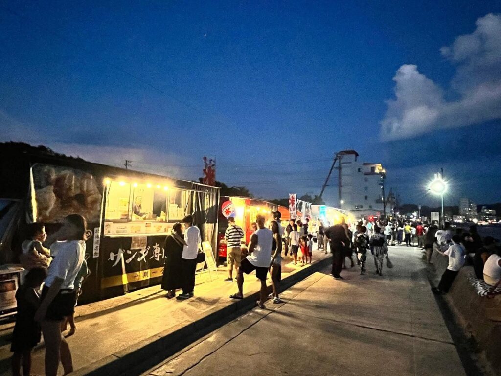 内海花火大会 出店者大募集❗️